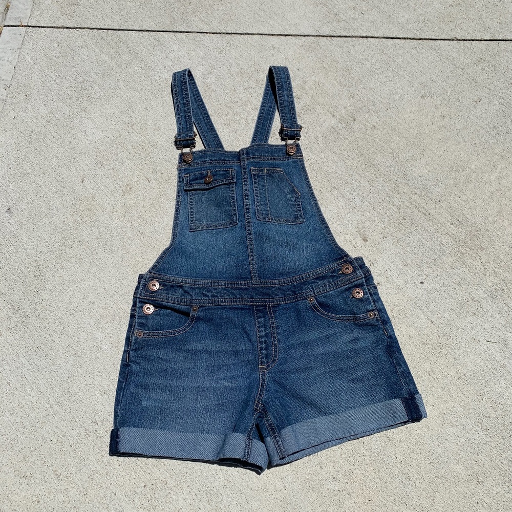 Lucky Brand Overalls Size 14 Girls Never Worn - Picture 1 of 4